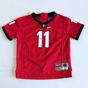 Georgia Bulldogs 18m toddler Nike football jersey
